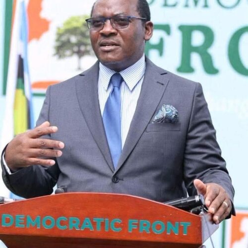 Omukulembeze wa Democratic Front Omubaka Mathias Mpuuga Nsamba…