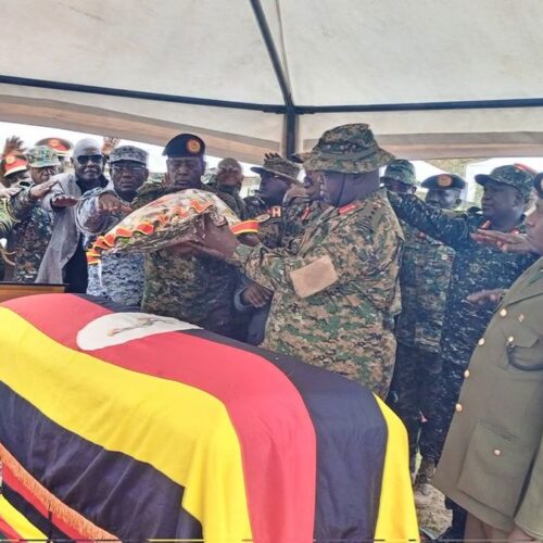 Abakulu mu Ggye lya Uganda Peoples Defense Forces-UPDF,…