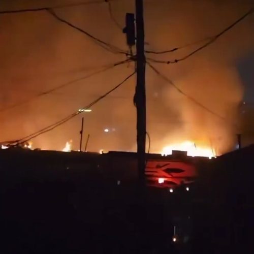 Omuliro ogutanategeerekeka kweguvudde gukutte akatale ke Katwe mu kiro ekikeesezza olwaleero.