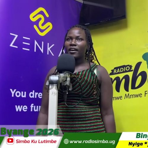 Mu Nsi ya Neyimbira Byange omwana ayimbye ku Mubaka omu e Buddu eyawangulwa mu Kalulu eyagenze ku mukolo nabanja ebintu byeyawa abantu nga