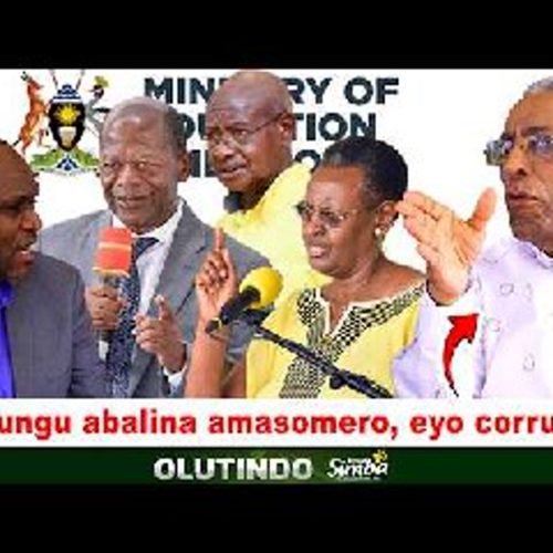 Olutindo-Capt. Babu – Abakungu ba Minisitule yebyenjigiriza abalina amasomero bebazingamizza ebintu