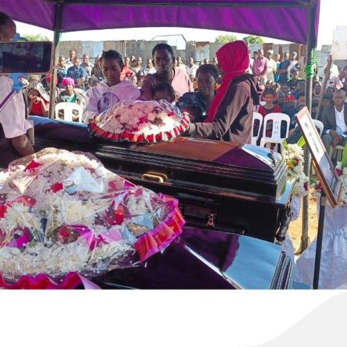 Kyaddaaki Omusuubuzi we Masaka Johnbosco Ssenyonjo Bitanda eyafiira mu kabenje nabaana be 2 okuli Sherina Nankindu ne Simon Trevor Sennyonjo