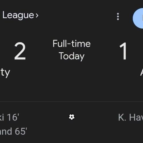 Manchester City 2-1 Arsenal. Omuti gwendegeya amatabi ganatera okuguggwako. Mukama awulira essaala zabantu.