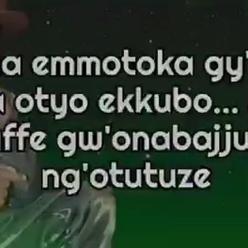 Omugenzi Paul Job Kafeero taba nga mu kayimba kano yamenya abaana be? …….Obwana bwange obuto…mbuulira ggwe onabulera ngonzise…